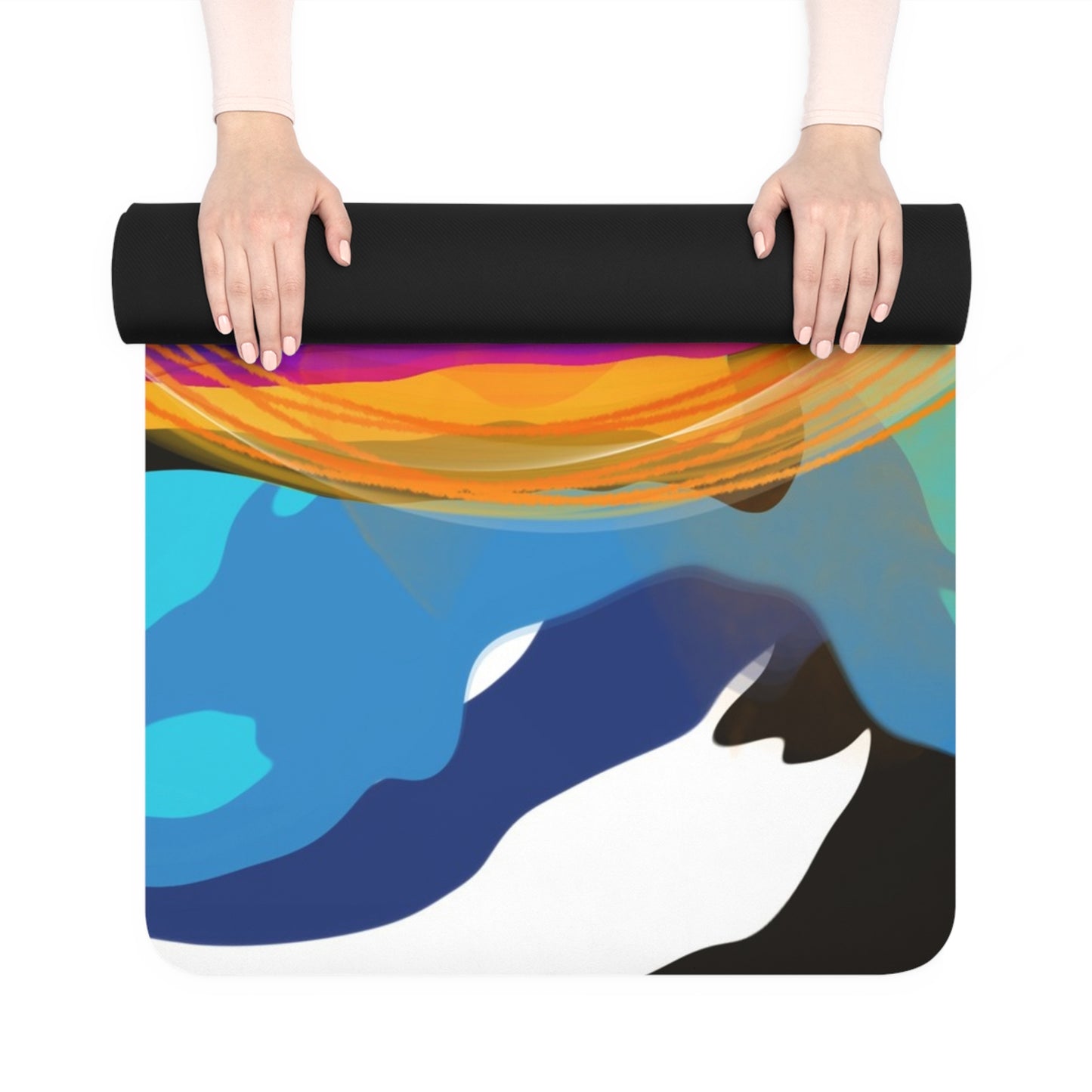The Color Cercle Yoga Mat 1:4