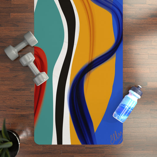 Abstract Yoga Mat 1:1