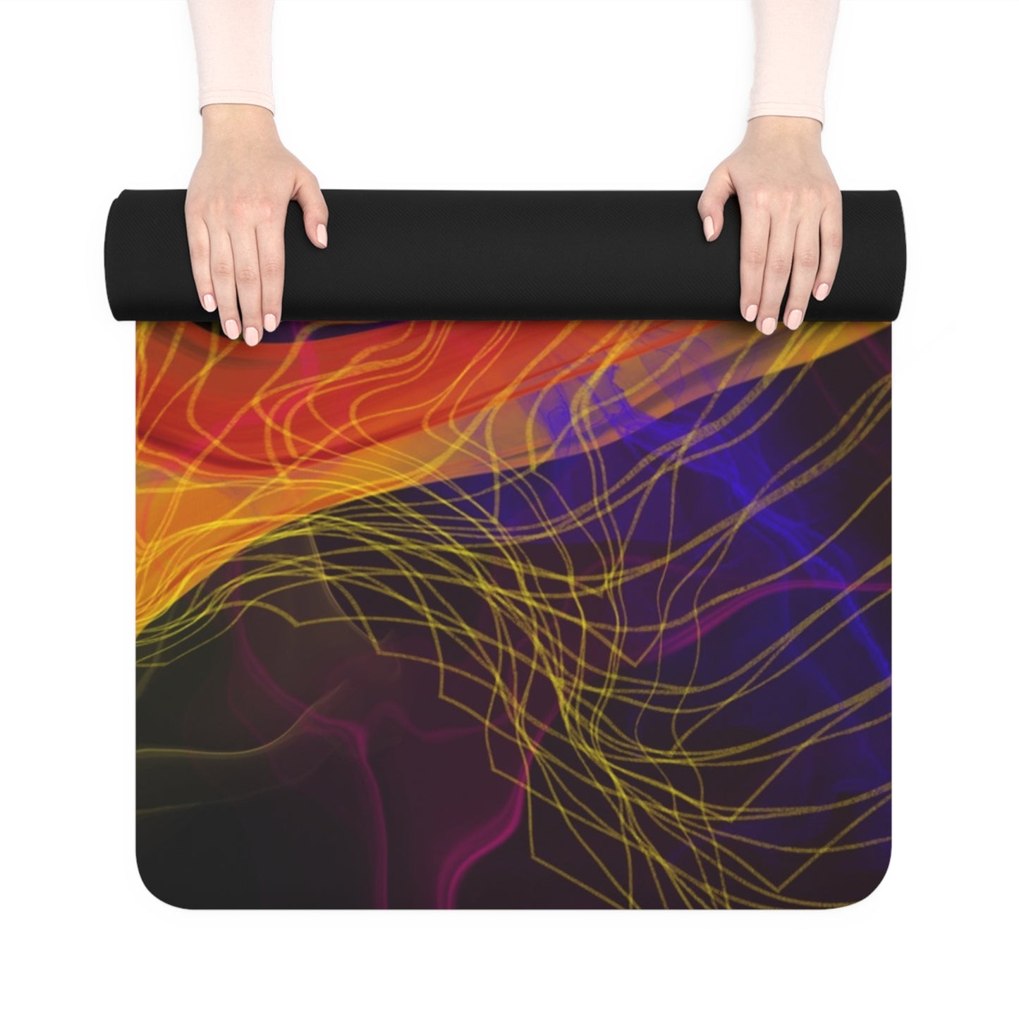 Abstract Yoga Mat 1:2