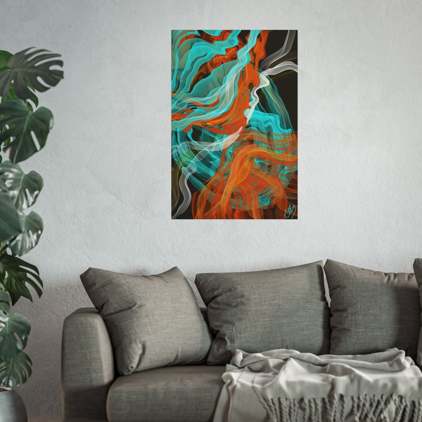 Abstract Print 1:3