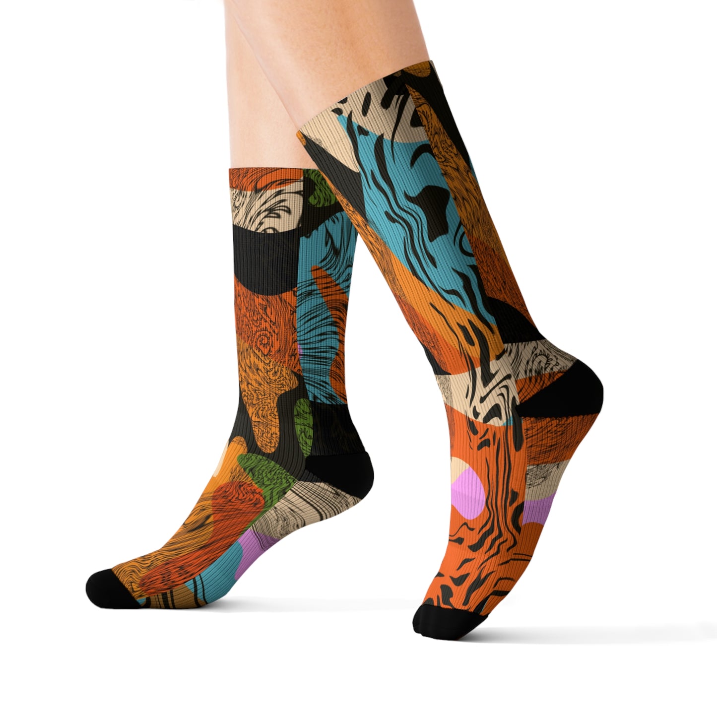 ♍︎ Moonlit Path · Socks