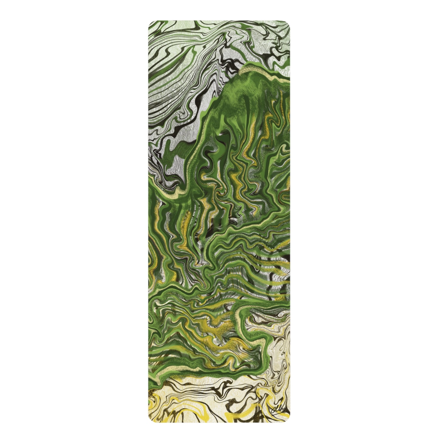 ♍︎ Flow in Silence · Yoga Mat