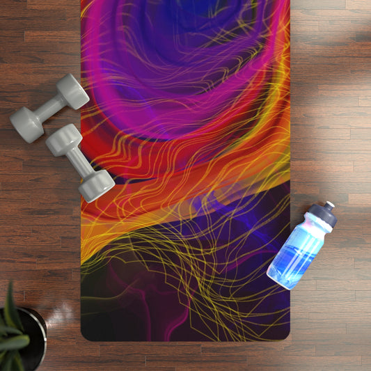 Abstract Yoga Mat 1:2