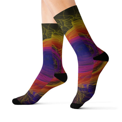 Abstract Socks 1:2