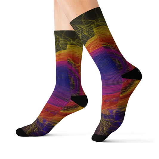 Abstract Socks 1:2