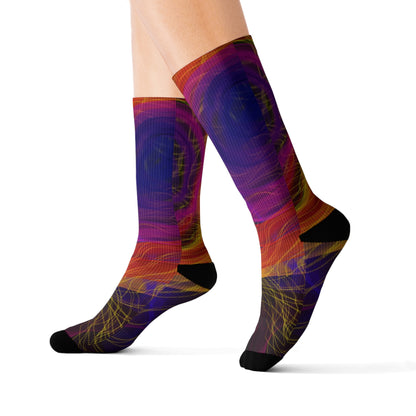 Abstract Socks 1:2