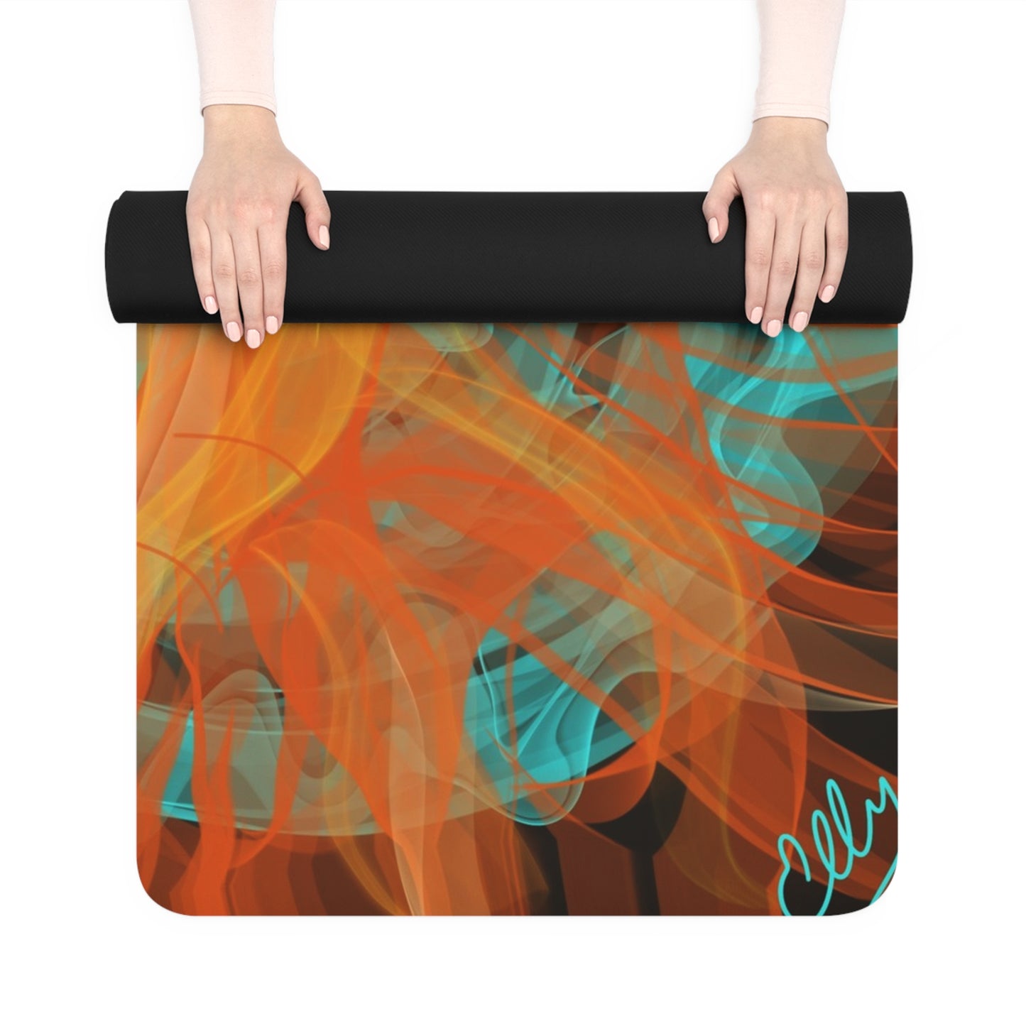 Abstract Yoga Mat 1:3