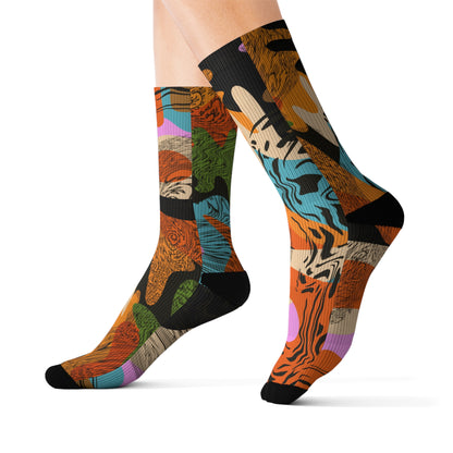 ♍︎ Moonlit Path · Socks