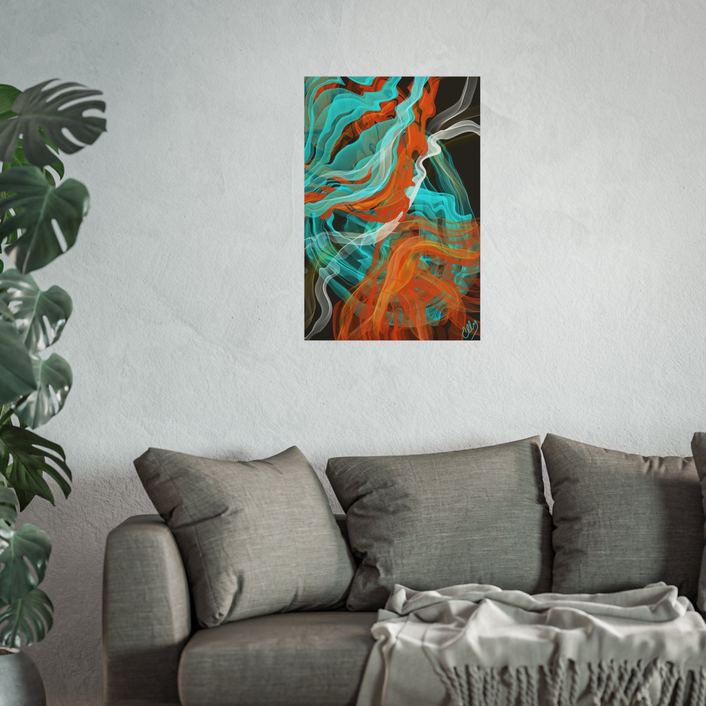 Abstract Print 1:3