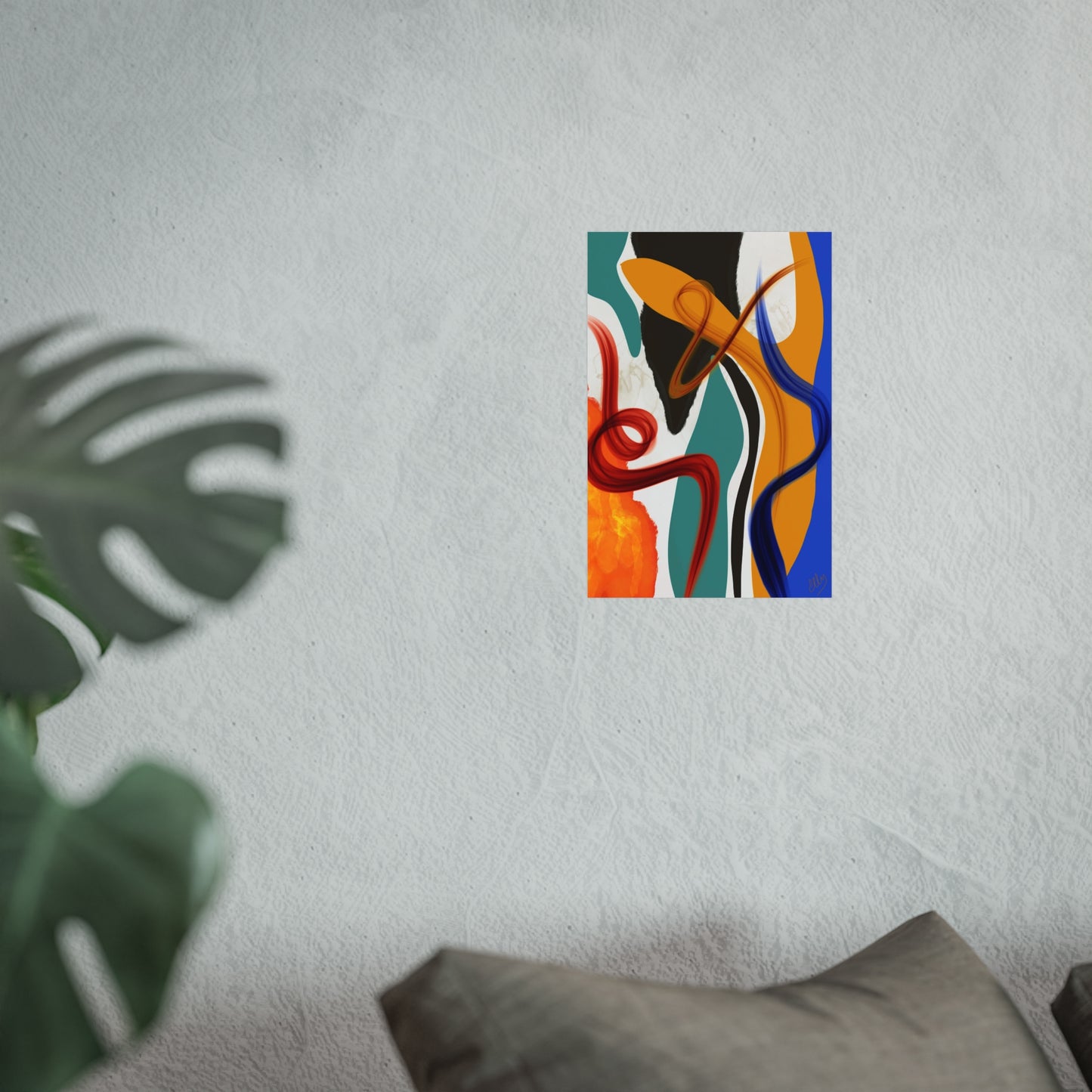 Abstract Print 1:1