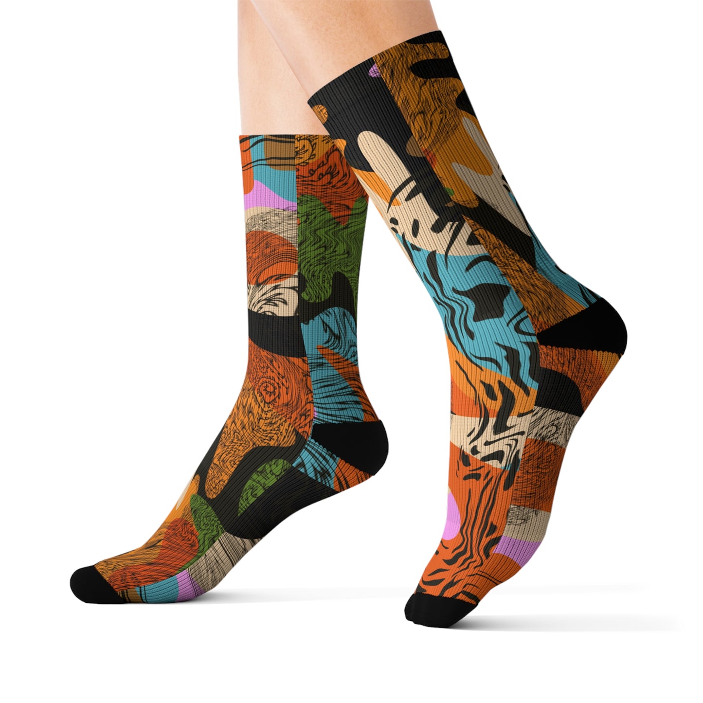 ♍︎ Moonlit Path · Socks